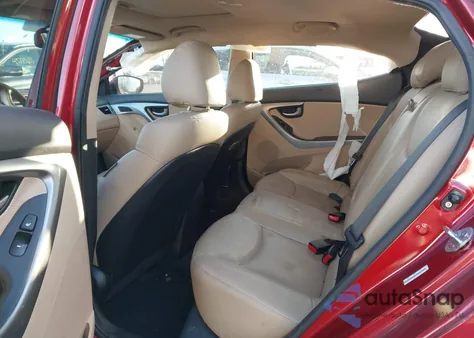 2012 Hyundai Elantra Limited (Ulsan Plant) z USA, uszkodzony, nr VIN KMHDH4AE6CU264151